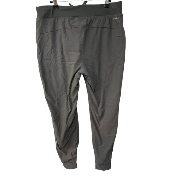 Eddie Bauer LINED First Ascent Guide Pro Flex Jogger Pants Size 10 Dark Smoke - Picture 6 of 9